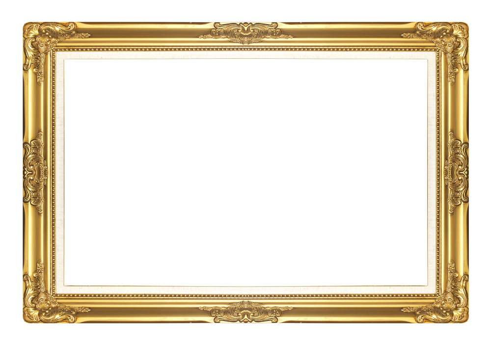 Creative Ways to Use Custom Framed Mirrors in Your Home 1 Gold,Antique,Picture,Frames.,Isolated,On,White,Background