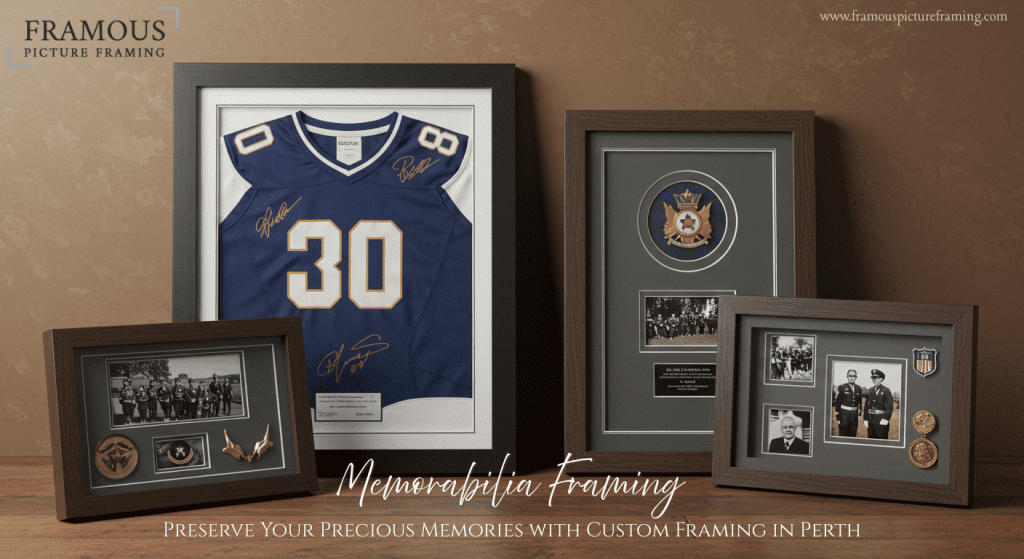 Detailed Guide to Memorabilia Framing: Preserve Your Precious Memories with Custom Framing in Perth 1 Memorabilia Framing Preserve Your Precious Memories with Custom Framing in Perth