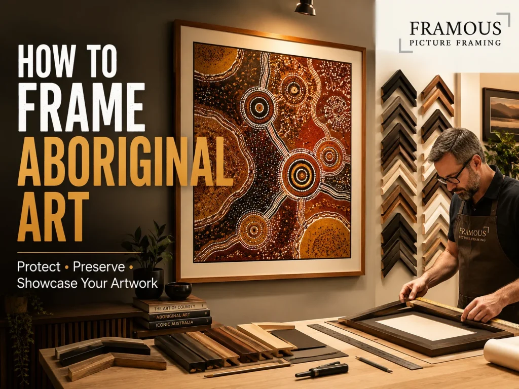 A Complete Guide on How To Frame Aboriginal Art 1 Frame Aboriginal Art