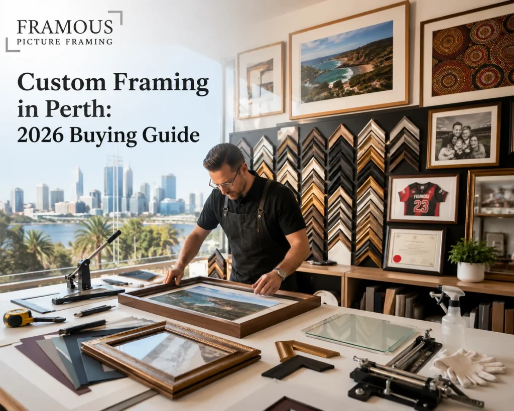 Custom Picture Frames in Perth: The Ultimate 2026 Buying Guide 1 Custom Framing in Perth 2026 Buying Guide