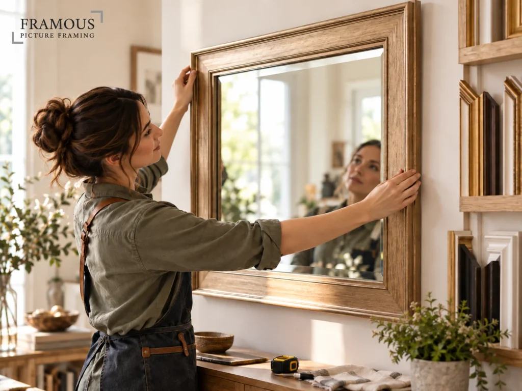 Frame an Existing Mirror Simple Steps for a Stunning Upgrade
